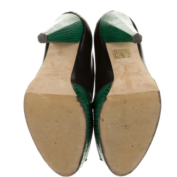 Chrissie Morris Karung Colorblock Pattern Pumps - Picture 5 of 5